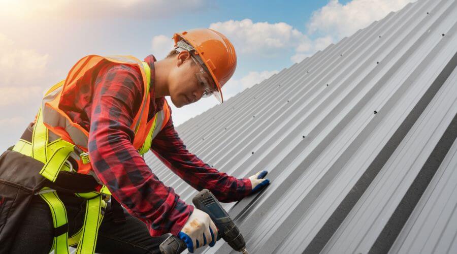 Professional metal roof installation in West Blocton, AL